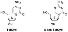 T-dCyd and 5-aza-T-dCyd Analog